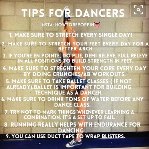 Tips For Dancers, Cer Nocturn, Dance Motivation, Dance Stretches, Dance Memes, Flexibility Dance, Belly Dancing Classes, Ballet Technique, Dance Technique