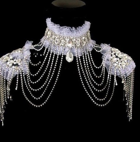 Shoulder Jewelry, Shoulder Necklace, Rhinestone Wedding, Luxury Bridal, Shoulder Chain, Cheap Wedding, Fantasy Jewelry, Wedding Jewelry Sets, Fantasy Fashion