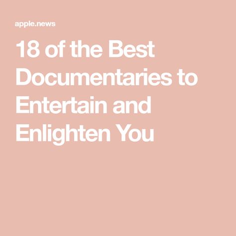 18 of the Best Documentaries to Entertain and Enlighten You Grizzly Man, Best Documentaries, Grey Gardens, Vanity Fair, Documentaries, Vanity, Entertainment, Good Things, Tv