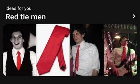 red tie men Red Tie Men, Joe Hawley, Red Ties, Miracle Musical, Tally Hall, Tie Men, Weezer, Red Tie, Musical