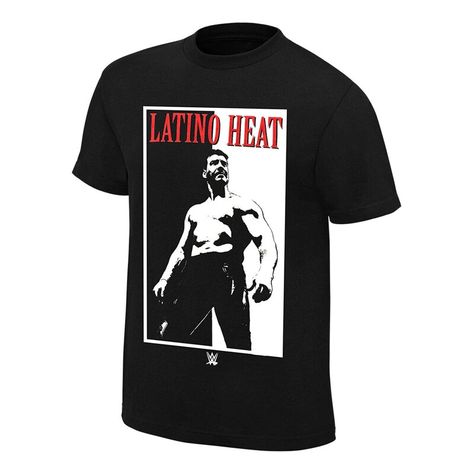 No one could lie, cheat and steal the heart of millions like Eddie Guerrero, so showcase your love for the late-great when you show up to the next premium live event in this bold Retro Addicted To The Heat T-Shirt. Featuring an unmistakable Eddie Guerrero graphic, it's the perfect grab for any devout sports entertainment fan. Wwe Shirts, Wwe T Shirts, Top Tv Shows, Eddie Guerrero, Retro T Shirt, Wwe Superstars, Retro Tshirt, Sports Shirts, The Heat