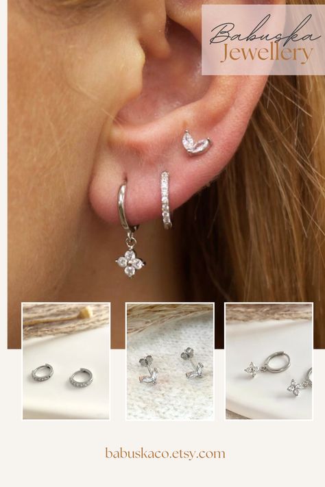 Discover the Versatile Silver Pierced Earring Set! Perfect for Multiple Piercings, these Stacking Earrings make an ideal Birthday Gift. Mix and Match our Silver Huggie Hoop Set for Endless Style Options.
Packaging and Gifts:
All jewelry comes in a stylish pouch, ready for gifting.
Personalised gift messages available upon request. Silver Ear Stack, Silver Earring Stack, Earrings Stack, Three Earrings, Silver Earring Set, Silver Earrings Set, Earring Stacks, Stacking Earrings, Small Silver Earrings