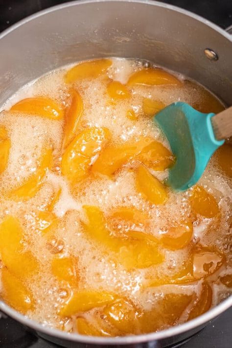 Peach Preserves Recipe Easy, Wild Plum Jelly Recipe, Peach Preserves Recipe, Peach Freezer Jam, Best Biscuit Recipe, Homemade Peach Ice Cream, Farm Cooking, Drop Biscuits Recipe, Peach Jelly