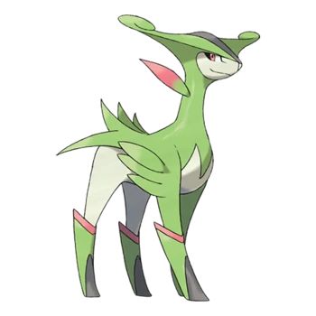 Virizion | Pokémon Wiki | Fandom Grass Type Pokemon, Pokemon Wiki, Pokemon Original, Green Pokemon, Close Combat, Pokemon Black, Pokemon Champions, Mythical Pokemon, Mega Pokemon