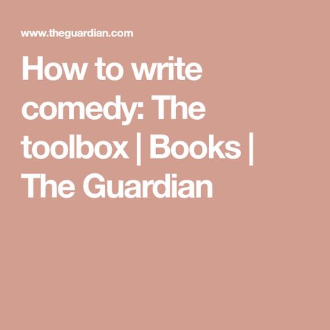 How To Write Comedy, Stand Up Comedy Jokes, One Line Jokes, Comedy Novels, Screenplay Writing, Comedy Writing, Pete Doherty, Writing Humor, Comedy Scenes