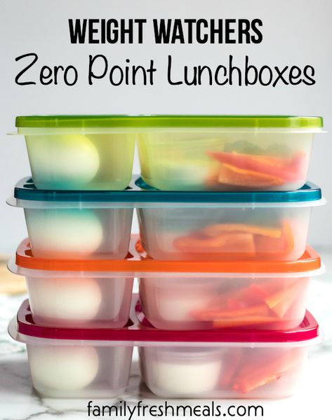 Weight Watchers Zero Point Lunchbox - Family Fresh Meals Lunches Weight Watchers Lunches, Plats Weight Watchers, Weight Watchers Meal Plans, Quinoa Salat, Weight Watchers Snacks, Weight Watchers Recipes Desserts, Ranch Pasta, Family Fresh Meals, Weight Watchers Desserts