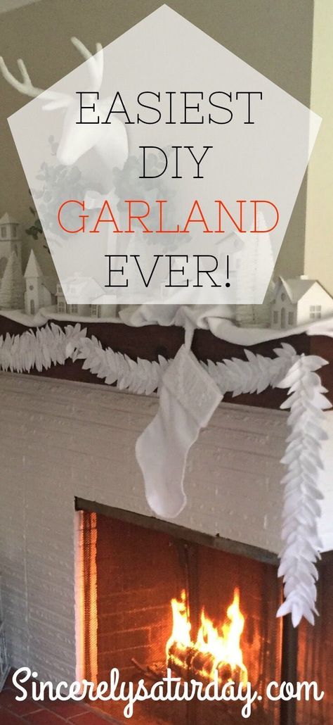 Mantel Ideas, Amazing Crafts, Holiday Greenery, Holiday Goodies, Wedding Crafts Diy, Pinterest Diy, Pinterest Group, Creative Craft, Diy Garland