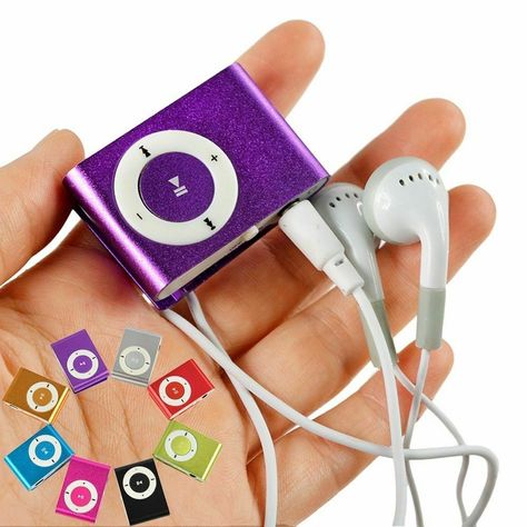 Mini Portable Clip-on MP3 Player with Micro TF/SD Slot Metal USB 2.0 New - ebay.com Check more at https://intelforte.org/mini-portable-clip-on-mp3-player-with-micro-tf-sd-slot-metal-usb-2-0-new-ebay-com/ Mp3 Player Accessories, Mp3 Music Player, Mp4 Player, Mp3 Players, 2021 Fashion, Music Player, Metal Mirror, Micro Sd Card, Music Players