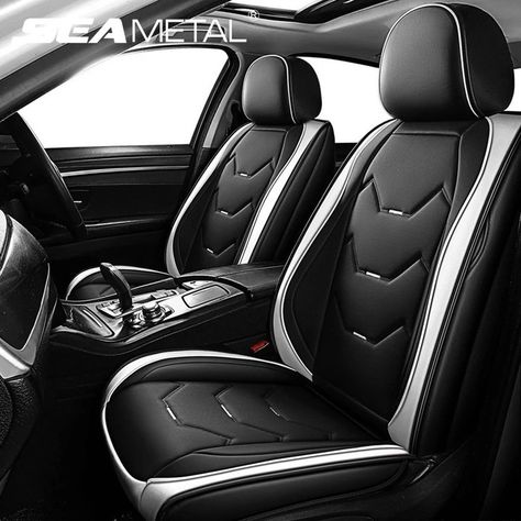 PU Leather Automobiles Seat Covers SEAMETAL Car Seat Protector Interior Four Seasons Luxury Seats Cover for Chair Mat Accessori Auto Accessory Super Store Luxe Auto's, Seat Belt Buckle, Car Seat Protector, Leather Car Seat Covers, Leather Car Seats, Leather Seat Covers, Car Seat Cover Sets, Seat Protector, Car Seat Cushion