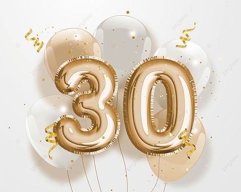 30 Anniversary Logo, Happy Birthday 50, Bday Template, Gold Foil Text, Gold Foil Balloons, Gold Foil Texture, 50th Birthday Decorations, Gold Foil Wedding Invitations, Happy Birthday Text