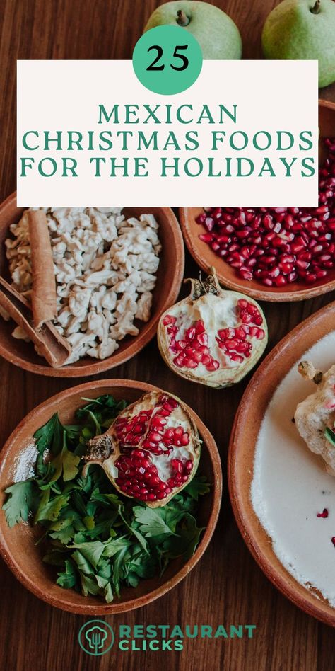 25 Mexican Christmas Recipes to Try Feliz Navidad Christmas Party Food, Holiday Taco Bar, Taco Bar Christmas Party Ideas, Mexican Christmas Party Food, Mexican Food Christmas Party, Christmas Tacos Holidays, Latino Christmas Food, Mexican Holiday Food, Traditional Mexican Christmas Dinner