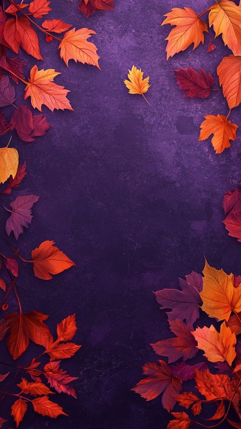 Dark Purple Iphone Background, Purple Fall Wallpaper Iphone, Fall Purple Wallpaper, Purple Autumn Wallpaper, Purple Thanksgiving Wallpaper, Aesthetic Homescreen Background, November Phone Background, Purple Fall Wallpaper, Purple Fall Aesthetic