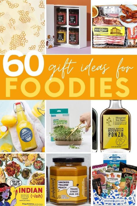 We are food experts here, and we know exactly what all the foodies on your Christmas list want! Check out our list of the best gifts for foodies. Food Lover Gifts, Foodie Christmas Gifts, Gift Ideas For Foodies, Foodie Gift Ideas, Gifts For Vegans, Gifts For Foodies, Pinterest Christmas, Christmas Food Gifts, Summer Brunch