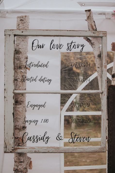 Picture Display For Wedding Receptions, Wedding Decor Old Windows, Antique Windows Wedding Decor, Old Window Projects For Wedding, Diy Wedding Window Signs, Antique Window Wedding Decor, Rustic Window Wedding Decor, Diy Farmhouse Wedding Decor, Vintage Window Wedding Decor