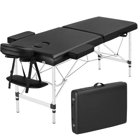 Inbox Zero Adjustable Full Body Massage & Reviews | Wayfair Spa Table, Portable Spa, Massage Equipment, Massage Bed, Massage Tables, Professional Massage, Massage Table, Inbox Zero, Full Body Massage