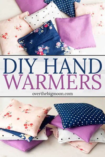 DIY Hand Warmers - a simple step by step tutorial showing how to make these hand warmers by hand or with your Cricut Maker! From overthebigmoon.com #handwarmers #diyhandwarmers Diy Hand Warmers, Sewing Classes For Beginners, Sewing To Sell, Visual Memory, Beginner Sewing, Sewing Stitches, Sewing Class, Sewing Lessons, Sewing Projects For Beginners