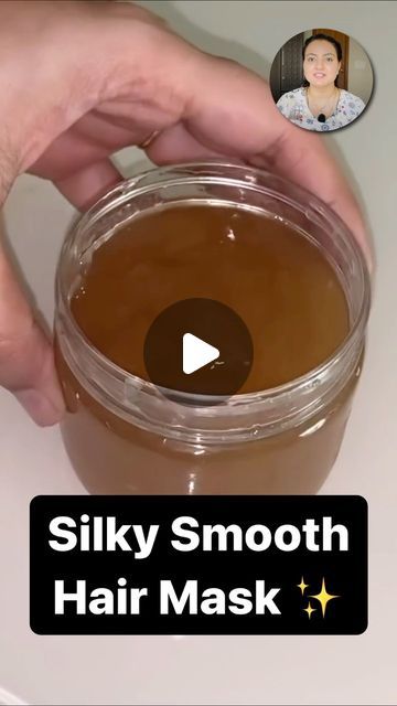 Silk And Shine Hair Mask, Hairmask Diy Smooth, Soft Silky Hair Mask, Diy Hair Mask For Soft Silky Hair, Silky Hair How To Get, Hair Mask For Soft Hair, Soft Hair Tips, How To Get Silky Smooth Hair, Hair Mask For Smooth And Silky Hair