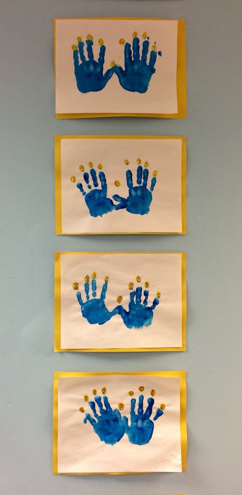 Preschool crafts. Handprint crafts. Holidays around the world. Hannukah. Winter. Holidays Around The World Kindergarten, Winter Preschool Crafts, Around The World Kindergarten, Hannukah Activities, Dreidel Template, Hanukkah Activities Preschool, Hanukkah Preschool, Winter Holidays Around The World, Reading Preschool