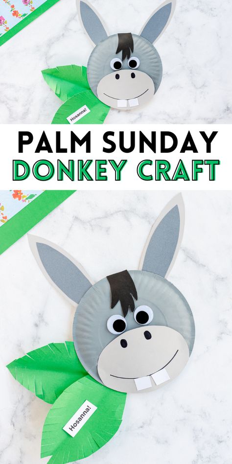 Palm Sunday Toddler Activities, Easter Art For Toddlers Christian, Palm Sunday Easter Crafts, Psalm Sunday Crafts For Kids, Jesus Easter Crafts For Preschoolers, Palm Sunday Toddler Craft, Palm Sunday Craft Ideas For Kids, Easter Sunday Church Crafts, Palm Sunday Craft Preschool