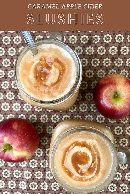 Cider Slushies, Apple Cider Slushies, Caramel Apple Cider, Weight Watcher Smoothies, The Republic Of Tea, Slushie Recipe, Apple Cider Caramels, Body By Vi, Healthy Eating Breakfast