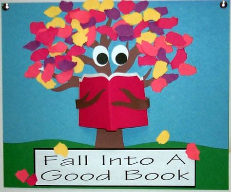 Bulletin Board Ideas For Teachers | The Centered School Library: Fall Bulletin Board Ideas Autumn Display Boards, Fall Bulletin Board Ideas, School Library Bulletin Boards, Door Bulletin Boards, Fall Bulletin Board, October School, Corn Fields, Library Bulletin Board, Teacher Bulletin Boards