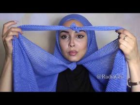 Scarf Over Head, Turkish Hijab Tutorial, Hijab Turban Style, How To Wear Hijab, Simple Hijab Tutorial, Estilo Hijab, Turban Hijab, Hijab Designs, Simple Hijab