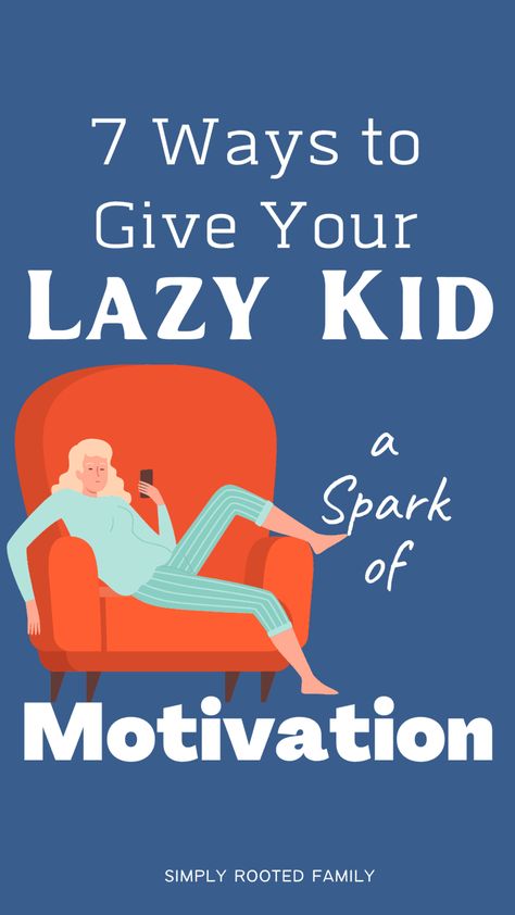 Lazy Kids, Clever Kids, Parenting Discipline, Confidence Kids, How To Motivate, Parenting Help, Smart Parenting, Smart Kids, Parenting Teens