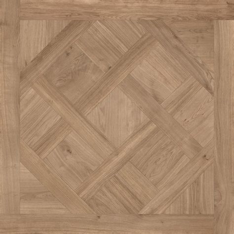 Tile Market Boiserie 36"x36" Wood Parquet Look Porcelain Floor Tile | Wayfair Parquet Versailles, Parquet Tiles, Brown Tile, Tiles Direct, Floor Edging, Wood Tile Floors, Wood Parquet, Wood Look Tile, Porcelain Floor