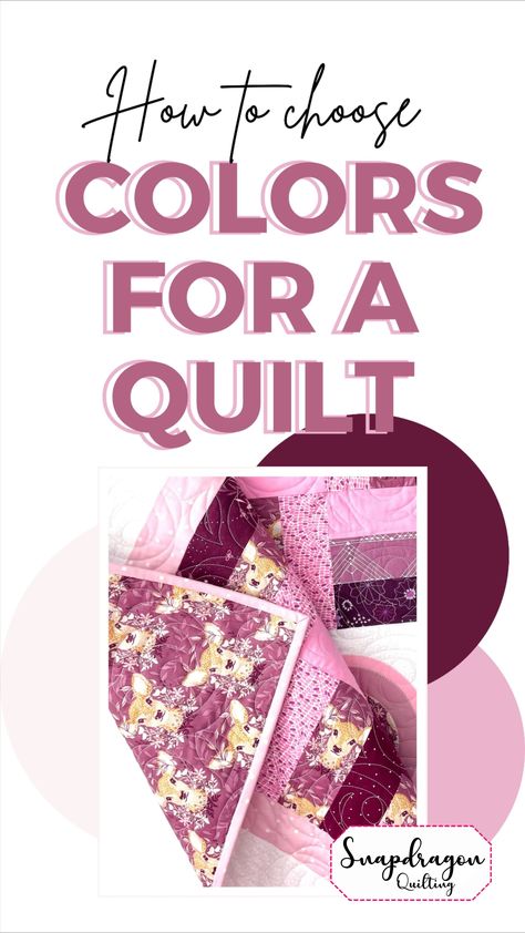 Quilting Hack - Choosing colors for your quilt doesn't have to be complicated! Watch this short video to get some great ideas for choosing quilt colors. Quilt Color Combinations Colour Palettes, Quilt Colour Schemes, Color Combinations For Quilts, Quilt Color Schemes Colour Palettes, Quilt Color Combinations, Quilt Color Schemes, Quilt Colors, Colours That Go Together, Quilt Fabrics