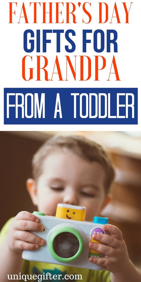 Father's Day Gifts for grandpa from a toddler | Father's Day Gifts for grandpa from a toddler | What to buy a grandpa from a toddler for Father’s Day | Creative gifts for a grandpa from a toddler on Father’s Day | What to buy for a grandpa from a toddler who has everything for Father’s Day | Gift Ideas for grandpa from a toddler this Father’s Day | Presents for Father's Day this year | #grandpa #FathersDay #gifts Father's Day Gift For Grandpa From Kids, Fathers Day Gifts Ideas From Kids Grandfather, Father’s Day Gift From Toddler To Grandpa, Father’s Day Gift From Grandchild, Father’s Day Crafts To Grandpa, Grandpa Birthday Present, Fathers Day Gifts Ideas From Grandkids, Homemade Fathers Day Gifts From Toddlers, Grandpa Cricut Gifts