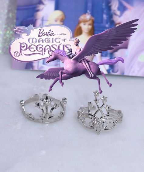 Barbie Jewelry From Movies, Magic Of The Pegasus, Barbie Jewellery, Barbie Jewerly, Hope Aesthetic, Barbie Ring, Barbie Things, There Is Always Hope, Barbie Jewelry