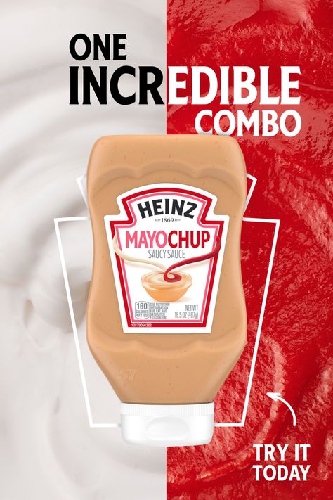 Your favorite Heinz Ketchup and Mayo now come blended together for one delicious sauce. Tap the Pin to taste it for yourself. Heinz Sauce, Sauce Ads, Sauce Advertisement, Real Life Rapunzel, Mayo Sauce, Heinz Ketchup, Ads Creative Advertising Ideas, Advertising Ideas, Kraft Heinz