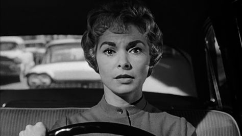 Janet Leigh - Psycho (Alfred Hitchcock,1960) 1920s Actresses, Tv Scenes, Janet Leigh, Anthony Perkins, Bates Motel, Horror Icons, Cinema Movies, Love Coffee, Alfred Hitchcock