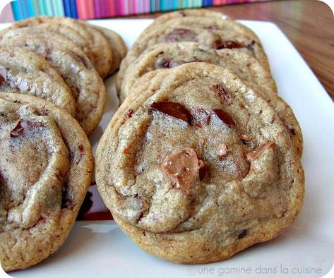 Tahini Cookies, David Lebovitz, Chocolate Chip Cookies Ingredients, Best Chocolate Chip Cookie, Cookie Bar Recipes, Best Cookie Recipes, How Sweet Eats, Cookie Bars, Go Ahead