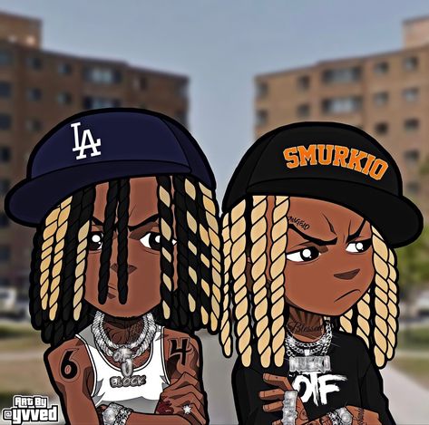 Lil Durk Wallpaper, Boondocks Drawings, Cute Relationship Pictures, Serie Bmw, Simpsons Drawings, King Von, Rapper Art, Gangsta Style, Black Cartoon Characters