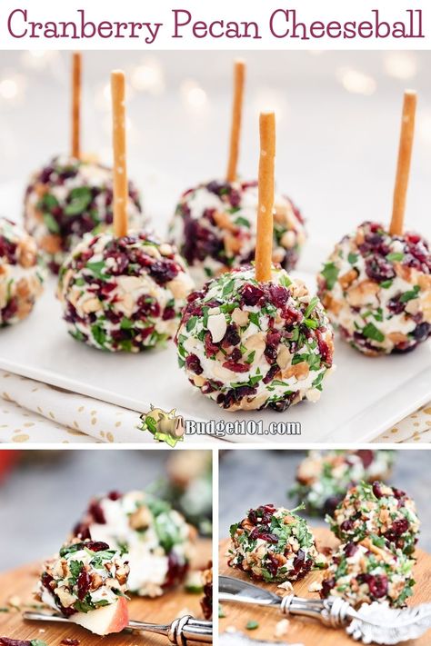 High Tea Food Ideas, Mini Cheese Balls Recipe, Fingerfood Ideas, Pecan Balls, Cheese Ball Bites, Recipe Keeper, Christmas Appetizers Easy, Cream Cheese Ball, Holiday Cheese