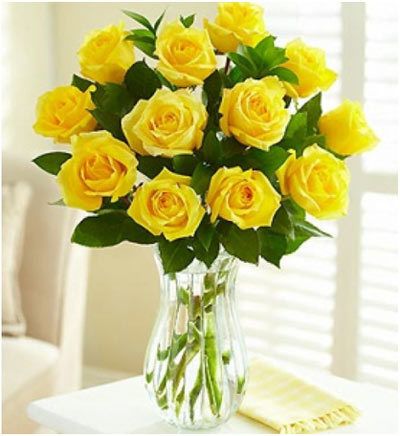 Top 10 Most Beautiful Yellow Roses  Long Stem Yellow Roses:  When you gift someone a bunch of Long Stem Yellow Roses you gift them a tuft of sunshine too. Warm, inviting and cheerful, these are the perfect roses for a bouquet. Yellow Rose Flower, Graduation Flowers, Online Flower Delivery, Order Flowers Online, Rose Vase, Flowers Delivered, Planting Roses, Beautiful Rose Flowers, Send Flowers