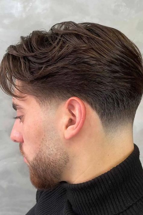 Flowy Haircut Ideas for Men | HairAide Mens Haircut 30 Year Old, Taper Fade Beard, Short Sides Medium Top Hair Men, Pushback Hairstyle Men, Hairstyles For Men 2024, Messy Slick Back Hair Men, Classic Haircut Men, Flow Hairstyle Men, Fade Haircut Men's