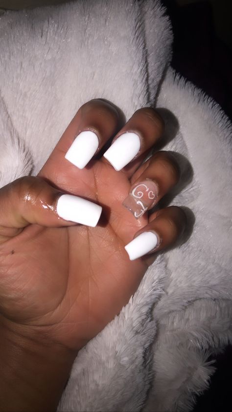 C Nail Initial, Nails With Z Initial, G Initial Nails, M Initial Nails, Nails With C Initial, Nails With D Initial, D Initial On Nails, Letter On Nails Initials, Nails Acrylic With Initial