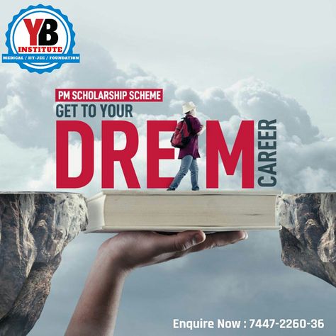 Pm scholarship program get to your dream career Scholarship Poster, Exam Tips, Exams Tips, Dream Career, Creative Posters, Career Development, Highway Signs, Your Dream, Dreaming Of You