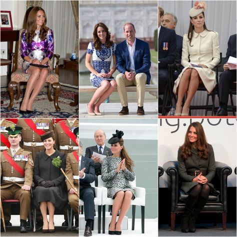 This Is Why Kate Middleton Always Sits the Same Way How To Sit Elegantly, Kate Middleton Sitting, Kate Middleton Queen, Famous Legends, Kate Middleton Dress, English Royalty, Christmas Shoot, Body Posture, Sitting Position