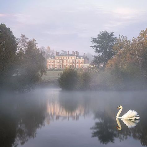 Heckfield Place, Romantic Hotel, Morning Mist, Jolie Photo, English Countryside, Pretty Places, تصميم داخلي, Old Money, Belle Photo