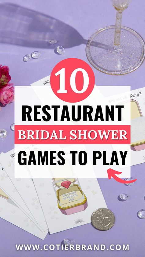 We know exactly how to cater for any bridal shower – and we're going to show you the top restaurant bridal shower games to get you started! Bridal Shower In Restaurant, Bridal Shower Games At A Restaurant, Restaurant Bridal Shower Decorations, Bridal Shower Ideas At A Restaurant, Restaurant Bridal Shower Ideas, Bridal Shower At Restaurant, Bridal Shower Decorations Ideas Classy, Bridal Shower Restaurant, Bridal Shower Games Prizes