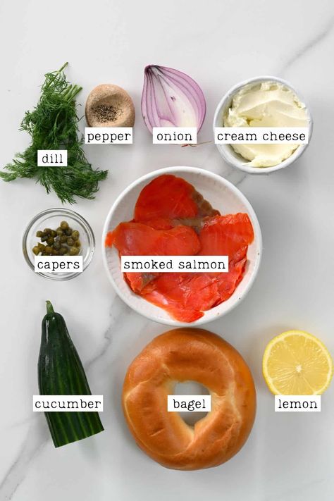 Mini Lox Bagels, Chopped Lox Bagel, Nova Lox Bagel, Salmon Bagel Recipe, Lox Bagel Sandwich, Locks And Bagels Smoked Salmon, Salmon Lox Recipe, Lox Bagel Recipe, Bagels And Lox Recipe