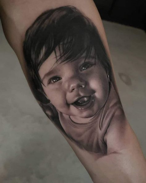 Potrait Tattoo, Kiss Tattoos, Black And Grey Tattoo, Tattoo Culture, Gothic Tattoo, Tatuaje A Color, Full Sleeve Tattoo, Face Tattoos, 1 Tattoo