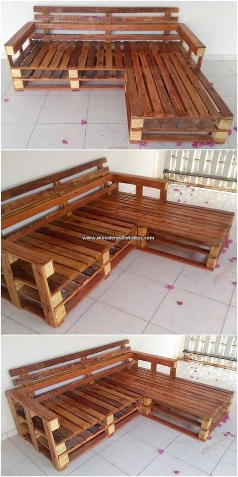 Pallet Lounge, Pallet Patio Furniture, Pallet Patio, Wooden Pallet Furniture, Pallet Sofa, Pallet Furniture Outdoor, Wood Pallet Projects, Pallet Ideas, Diy Pallet Projects