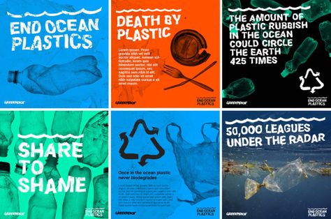 Greenpeace – Work – Lovers Social Campaign Poster Design, Plastic Graphic Design, Plastic Poster Design, Sustainability Graphic Design, Pollution Campaign, Sustainable Campaign, Plastic Campaign, Green Campaign, Gross People