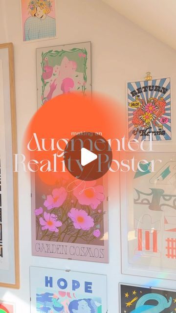 Augmented Reality Poster, Ar Poster, Augmented Reality Art, Ar Augmented Reality, Reality Art, Ar Filter, September 17, Augmented Reality, Poster Design