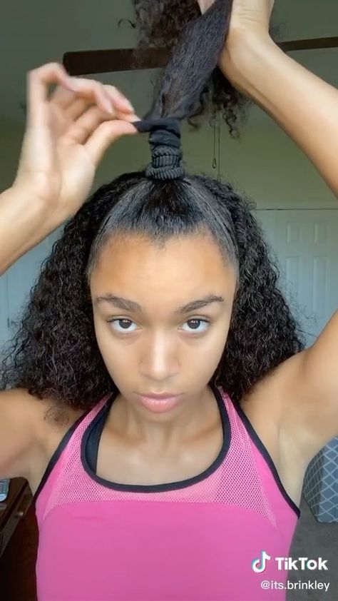 naturalhairlovez on Instagram: Half up and Half down @its.brinkley Song Lets Link (feat. Tyga & Lil Mosey) (Explicit) by WhoHeem We do not own the right to this song .… Half Up Half Down Hair Black Women Natural, Half Up Half Down Curly Hairstyles, Half Up Half Down Natural Hair, Half Up Half Down Curly Hair, Mixed Girl Hairstyles, Lil Mosey, Curly Afro Hair, Holiday Inspo, Curly Hair Videos