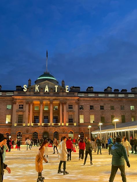 #iceskating #winter #london #aesthetic #christmas London Cristhmas Aesthetic, Winter Wonderland Aesthetic London, Winter London Aesthetic, London Winter Aesthetic, London Christmas Aesthetic, Living In London Aesthetic, London Xmas, Christmas Abroad, London In Winter